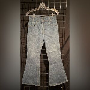 Authentic Vintage Orange Tag Levi’s Flare Jeans